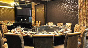 创绿优质圆形铁板烧设备 创绿优质圆形铁板烧设备