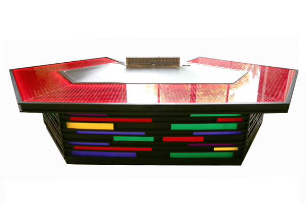 马蹄形彩虹铁板烧设备 马蹄形彩虹铁板烧设备