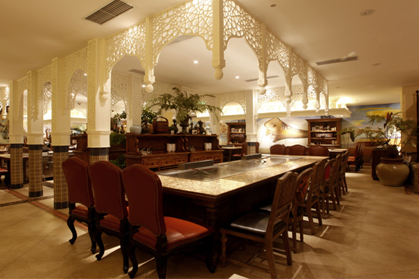 创绿巨轮长方形铁板烧设备