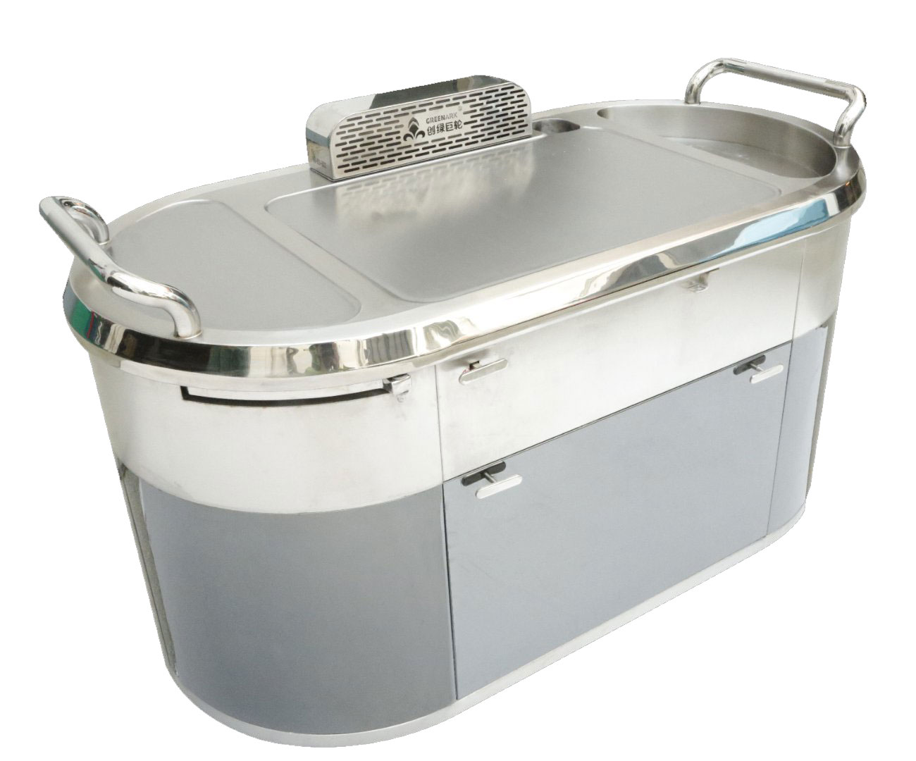 升级款移动下排风铁板烧 升级款移动下排风铁板烧